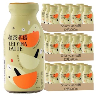 Shianyuan 仙園 擂茶拿鐵, 200ml, 36瓶