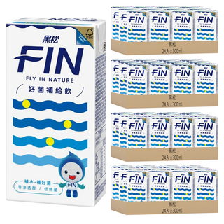 黑松 FIN 好菌補給飲料, 300ml, 96入