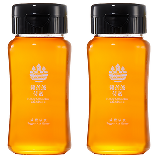 賴爺爺蜜蜂小森林 侍蜜系列 咸豐草蜜, 380g, 2瓶