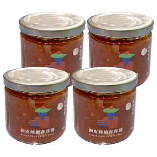 剝皮辣椒莎莎醬, 190g, 4罐