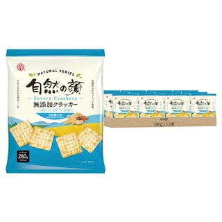 中祥 自然の顏 五穀蘇打餅, 280g, 12袋