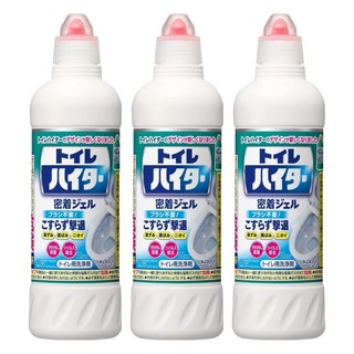 Kao 花王 Haiter 馬桶鹼性清潔劑 白色, 500ml, 3個