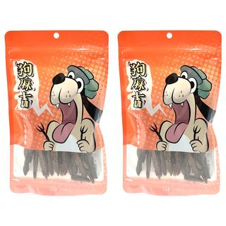 狗麻吉 寵物零食, 2包, 牛筋條, 90g