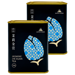 Jasmine Huatan 茉莉花壇夢想館 珍品 茉莉金萱, 2個, 100g, 1個裝