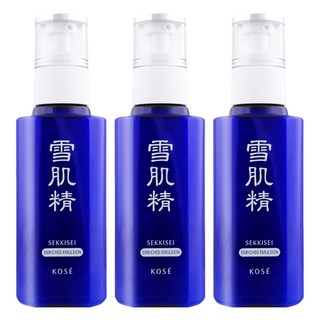 KOSE 高絲 SEKKISEI 雪肌精 乳液 極潤型, 草本植物萃取, 高滲透, 溫和花香調, 140ml, 3瓶