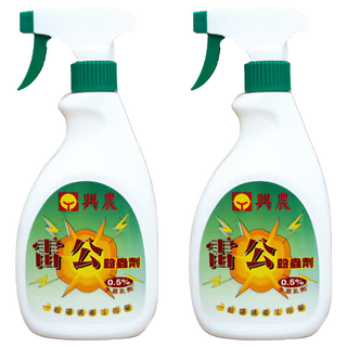 Sinon 興農 0.5%水基乳劑 雷公殺蟲劑, 500ml, 2瓶