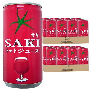 SAKI 番茄汁 180ml*30, 60罐