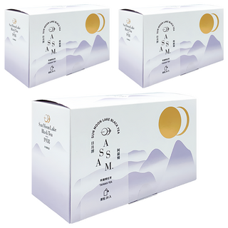 魚池鄉農會 初見茶包 阿薩姆, 滋味濃郁帶麥芽香, 茶湯水色深紅, 單包密封包裝, 2g, 20包, 3盒