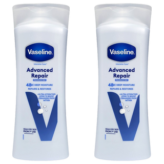 Vaseline 凡士林 潤膚乳液 無香精, 400ml, 2瓶