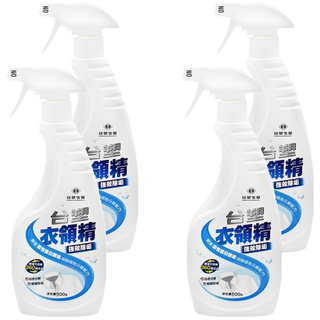 台塑生醫 強效除垢衣領精, 500g, 4瓶