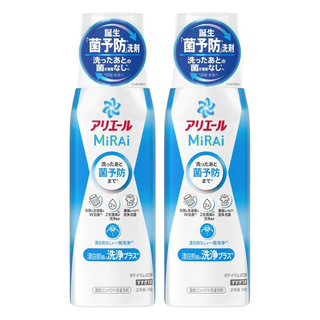 ARIEL 日本原裝進口 防霉菌預防濃縮洗衣精 潔淨型 皂香藍色, 340g, 2瓶