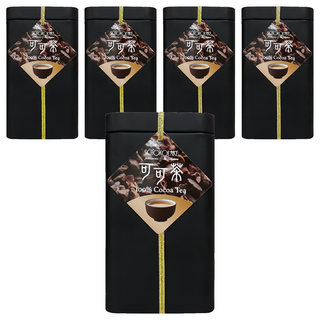 SCHOKOLAKE 巧克力雲莊 天然可可茶, 5g, 10包, 5盒