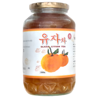 蜂蜜柚子茶, 1kg, 1罐, 1個