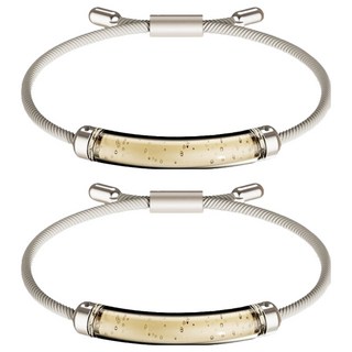 精油防蚊手環 高顏值 琉璃金, 2個, 5g