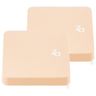 Za 粧自然無瑕粉餅EX粉盒, 2盒, 粉
