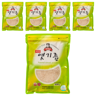 Baedaegam 韓國產麥芽粉 500g, 天然穀物粉, 5包