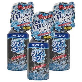 Hakugen 白元 衣物涼感噴霧, EX薄荷, 300ml, 3瓶