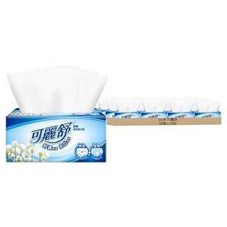 Scott 可麗舒 抽取式衛生紙 加量包, 100張, 10包, 16袋