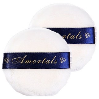 AMORTALS 爾木萄 絲羽輕顏蜜粉撲, 2入