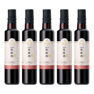 GENG YUAN 耕沅 100%古法壓榨黑麻油, 250ml, 5瓶