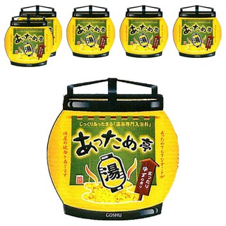 GOSHU 五洲藥品 湯屋入浴劑 燈籠 艾草香氛 滋潤保濕, 50g, 6個