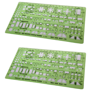 Nationart A100 傢俱板 T05-A100 1:100, 2個