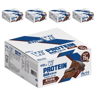 義美生醫 W PROTEIN BAR高蛋白棒 黑巧餅乾, 5個, 240g