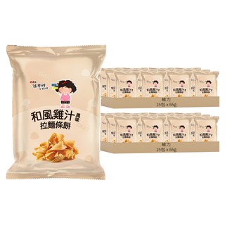 維力 張君雅小妹妹 拉麵條餅 和風雞汁風味, 65g, 30包