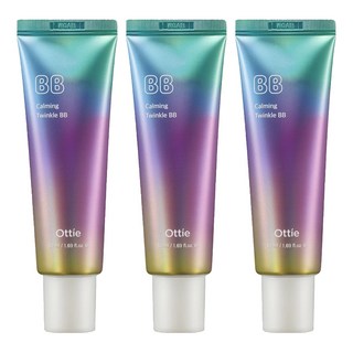 Ottie 極光柔焦遮瑕BB霜, 明亮持久, 遮蓋力強, 50ml, 3條