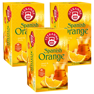 TEEKANNE 恬康樂 香橙蜜桃風味水果茶, 2.2g, 20個, 3盒