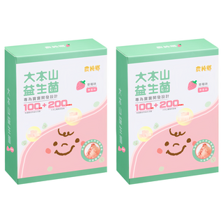 農純鄉 大本山益生菌粉 草莓味, 30包, 2g, 2盒