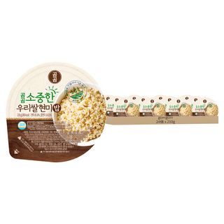 gomgom goseulgoseul 我們珍貴的大米 糙米飯, 210g, 24個