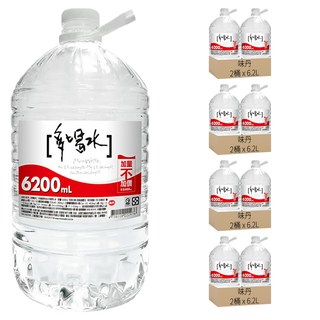 味丹 多喝水 礦泉水, 6.2L, 8桶