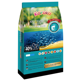 Karoko 樂果 成犬 乾飼料 3.2kg 40% 鮮肉+魚油 天然糧, 雞肉, 1袋