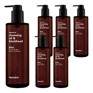 Hanskin BHA 黑頭清潔卸妝油, 300ml, 6瓶