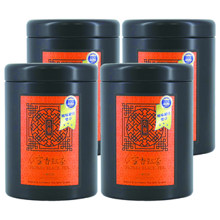 大藝好茶 頂級蜜香紅茶, 天然風味, 蜜甘柔順、紅寶石色茶湯, 完全發酵, 20g x 1罐, 4罐