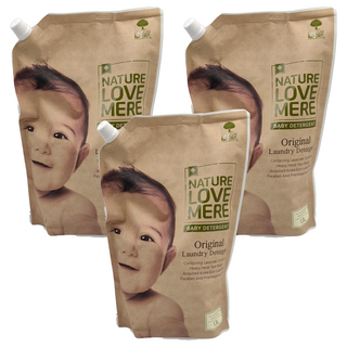 NATURE LOVE MERE 林貝兒低敏洗衣精, 1.3L, 3包