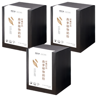 順便幸福 燕麥植物奶粉, 360g, 3盒