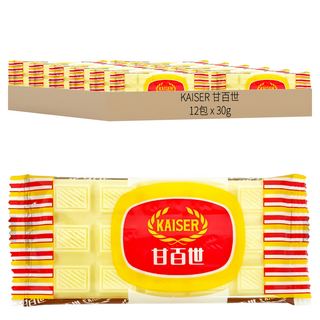 KAISER 甘百世 白巧克力糖, 30g, 12片