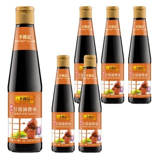 李錦記 甘甜滷醬油, 410ml, 6瓶