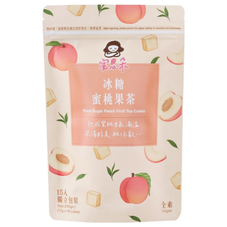 蜜思朵 NEW 冰糖蜜桃果茶, 15顆, 17g, 1袋