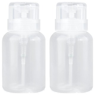 喵汪森林 按壓分裝瓶 200ml 透明色, 2個