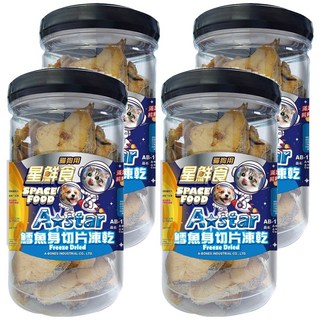 A star 貓犬用鱈魚身切片凍乾, 鱈魚身切片, 65g, 4罐