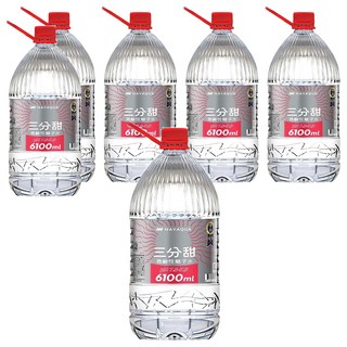 NAYAQUA 耐雅格生技 三分甜 PH7.5 微鹼性離子水, 6.1L, 6桶