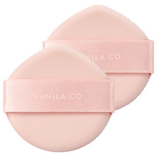 BANILA CO 芭妮蘭 Covericious 光澤粉撲, 2個, 單一顏色