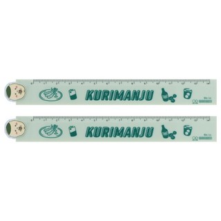 sun-star 吉伊卡哇漫畫風直尺 14cm, 栗子饅頭, 2支