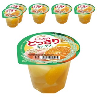 Tarami 達樂美 果凍杯 什錦水果 230g (蜜柑、白桃、黃桃、鳳梨), 6個
