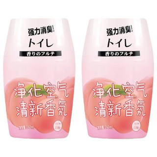 小麥購物 浴室香氛 Y741 白桃 6瓶, 260ml, 2組