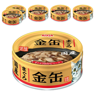 AiXiA 金罐1號, 鮪魚, 70g, 6罐