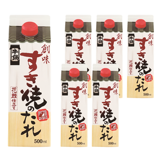 創味壽喜燒用醬 500ml - 道地日式風味 輕鬆烹調壽喜燒, 6瓶